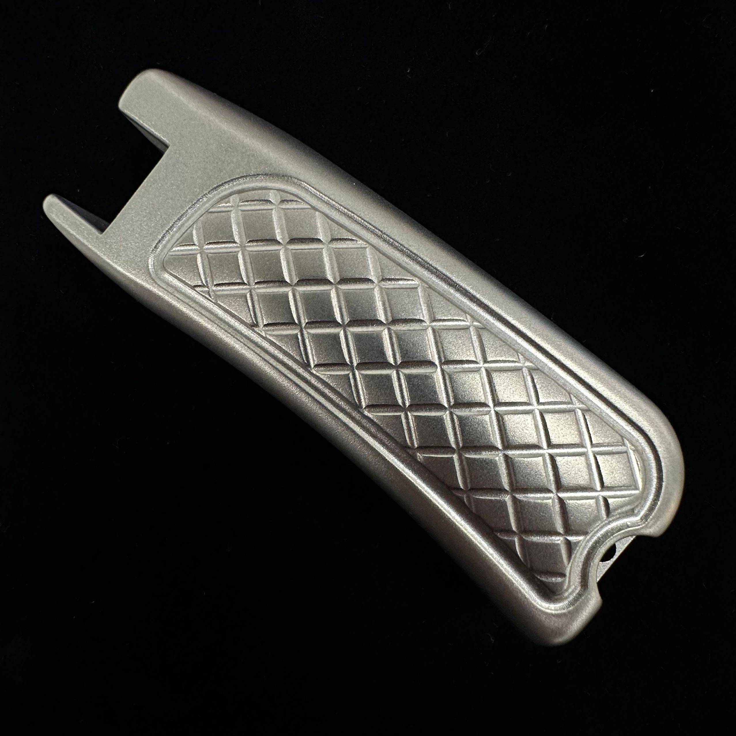 Titium alloy, low back handle